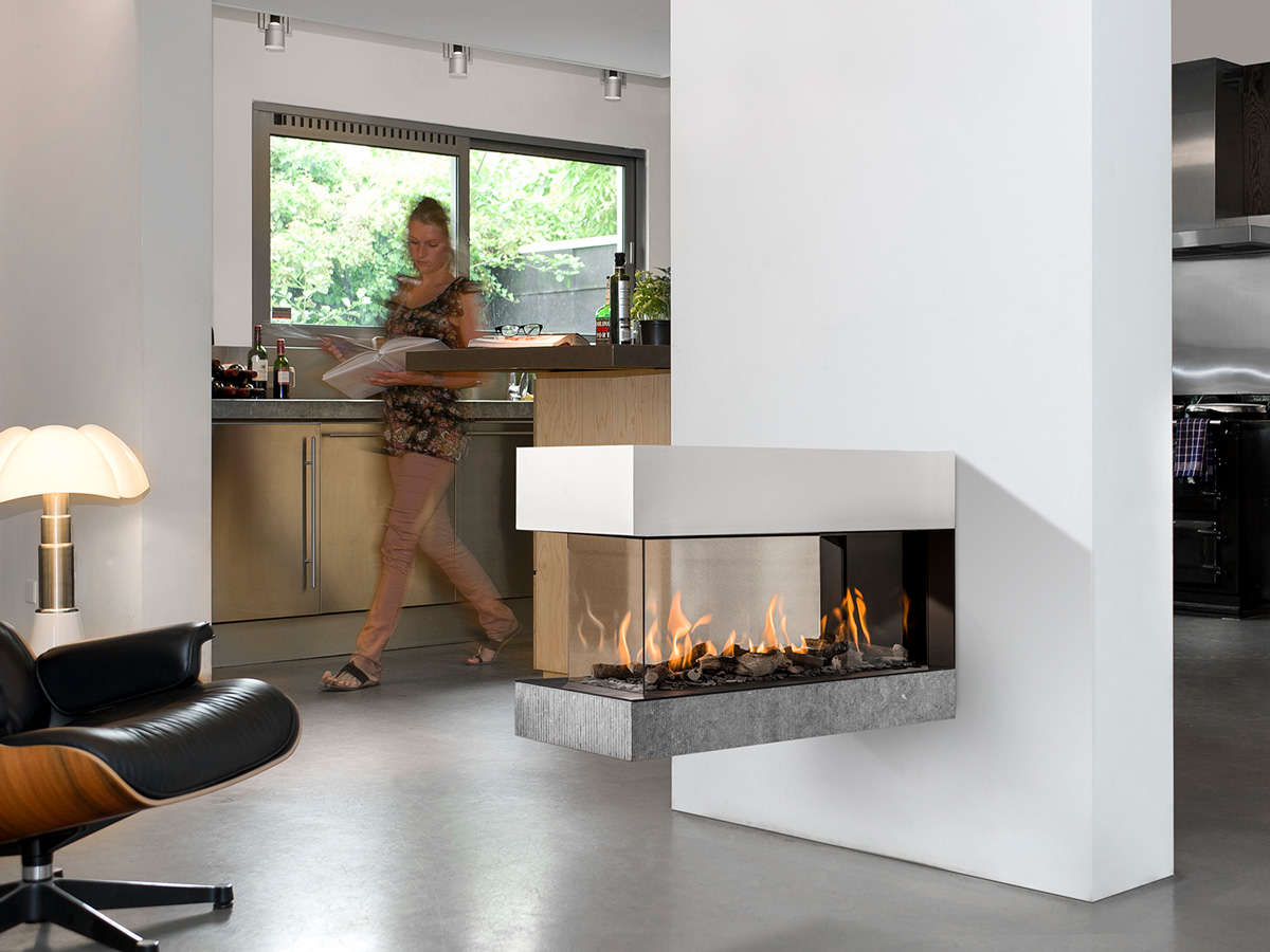 Газовая топка Barbas Bellfires Room Divider Large 3