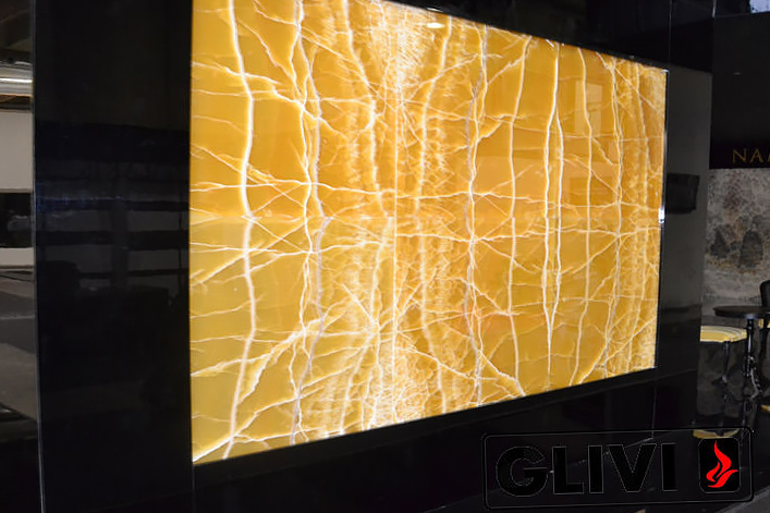 Панно из оникса в раскладке open book