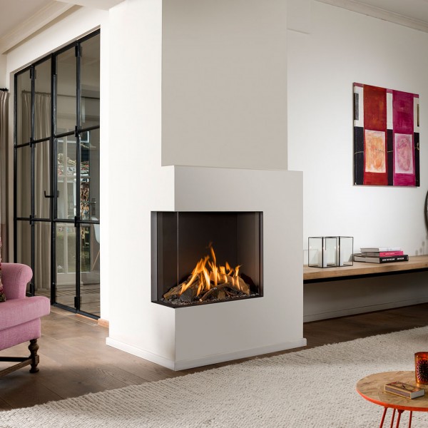 Газовая топка Barbas Bellfires Corner Bell Topsham 3